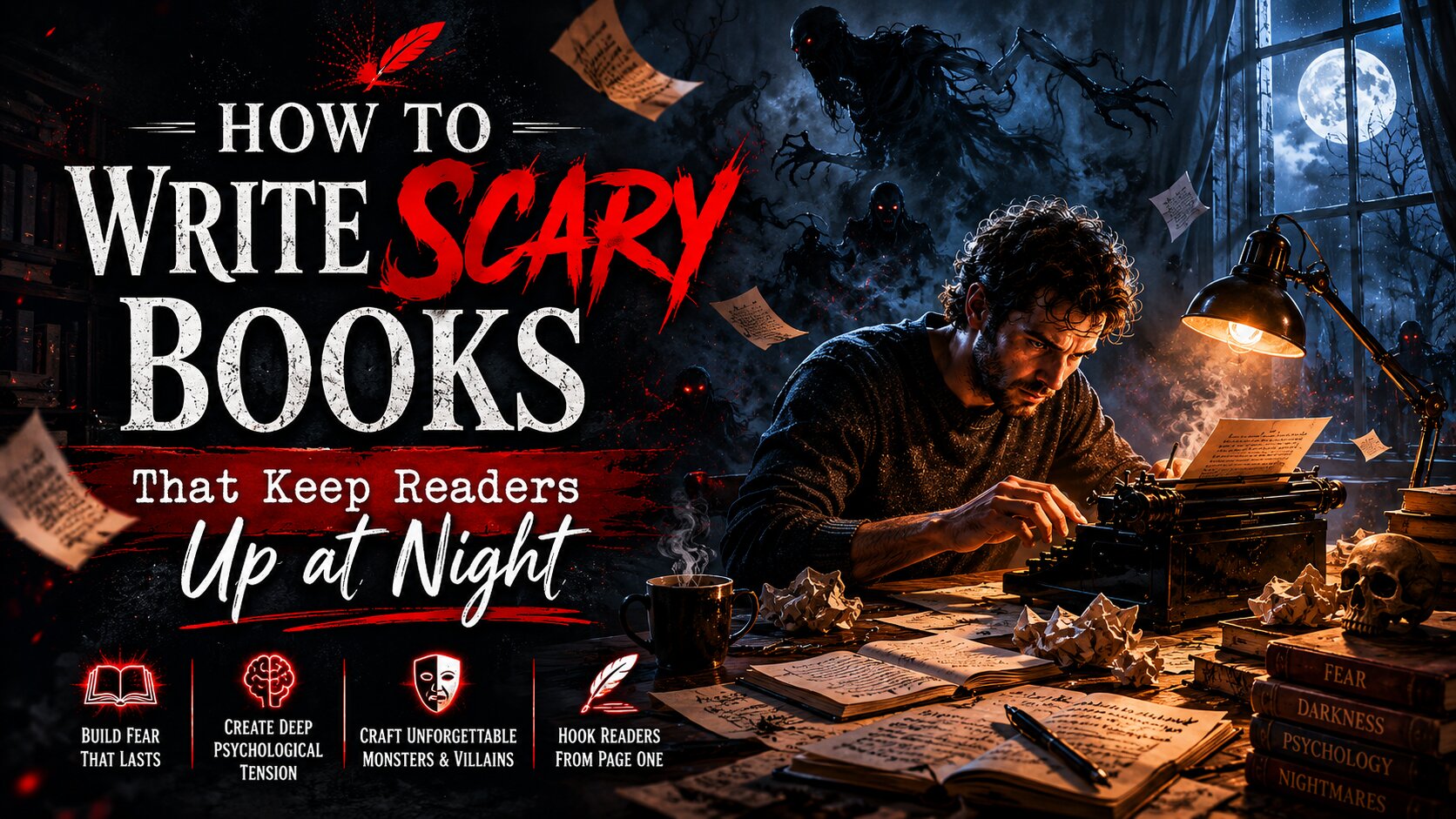 Horror Writing FAQs: How to Write Scary Books That Keep Readers Up at Night