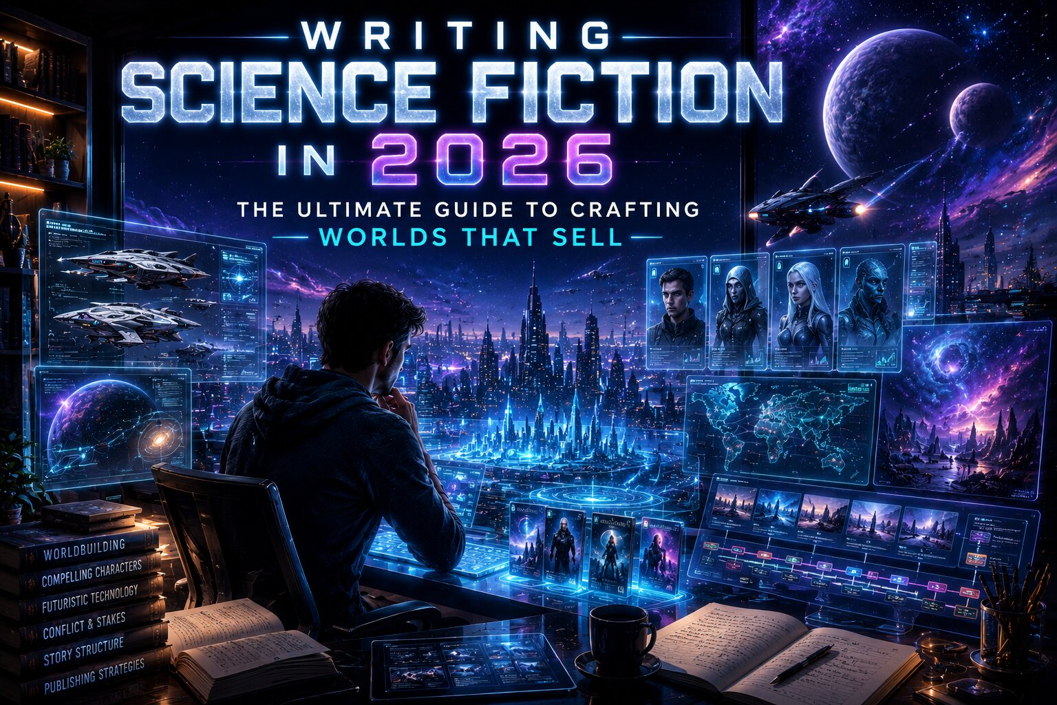 Writing Science Fiction in 2026: The Ultimate Guide to Crafting Worlds That Sell